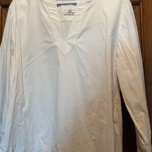 Vineyard Vines White Long Sleeve Tee